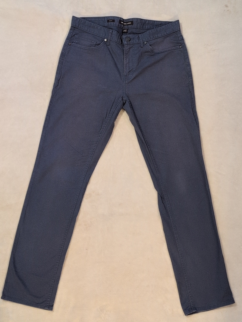 Michael Kors Slim Fit Pants Men’s 32x32 Dark Lavender Designer Pants